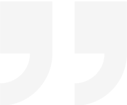 White quotation marks on black background.